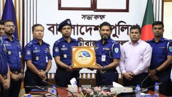 মৌলভীবাজার জেলা পুলিশের মাসিক অপরাধ পর্যালোচনা সভা অনুষ্ঠিত