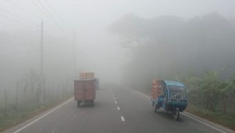 উত্তরের জনপদে শীতের কুয়াশা