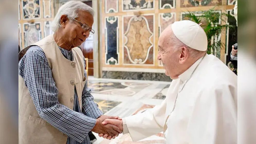 ড. ইউনূস ও পোপ ফ্রান্সিসের নামে ভ্যাটিকানে   ‘থ্রি জিরো ক্লাব’ চালু