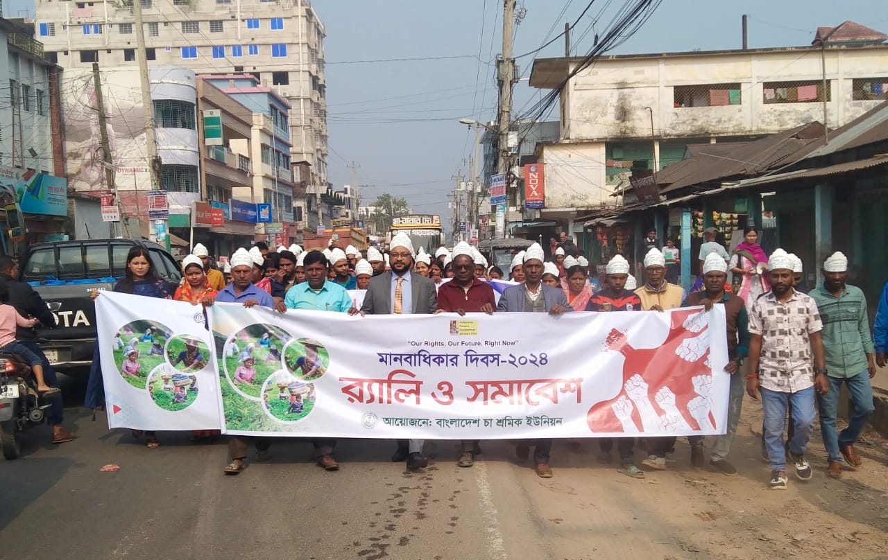 শ্রীমঙ্গলে মানবাধিকার দিবস উপলক্ষে র‍্যালী ও আলোচনা সভা অনুষ্ঠিত