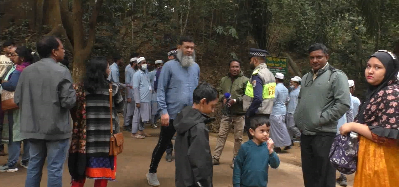 মৌলভীবাজারের পর্যটন স্পটগুলোতে পর্যটকদের ঢল