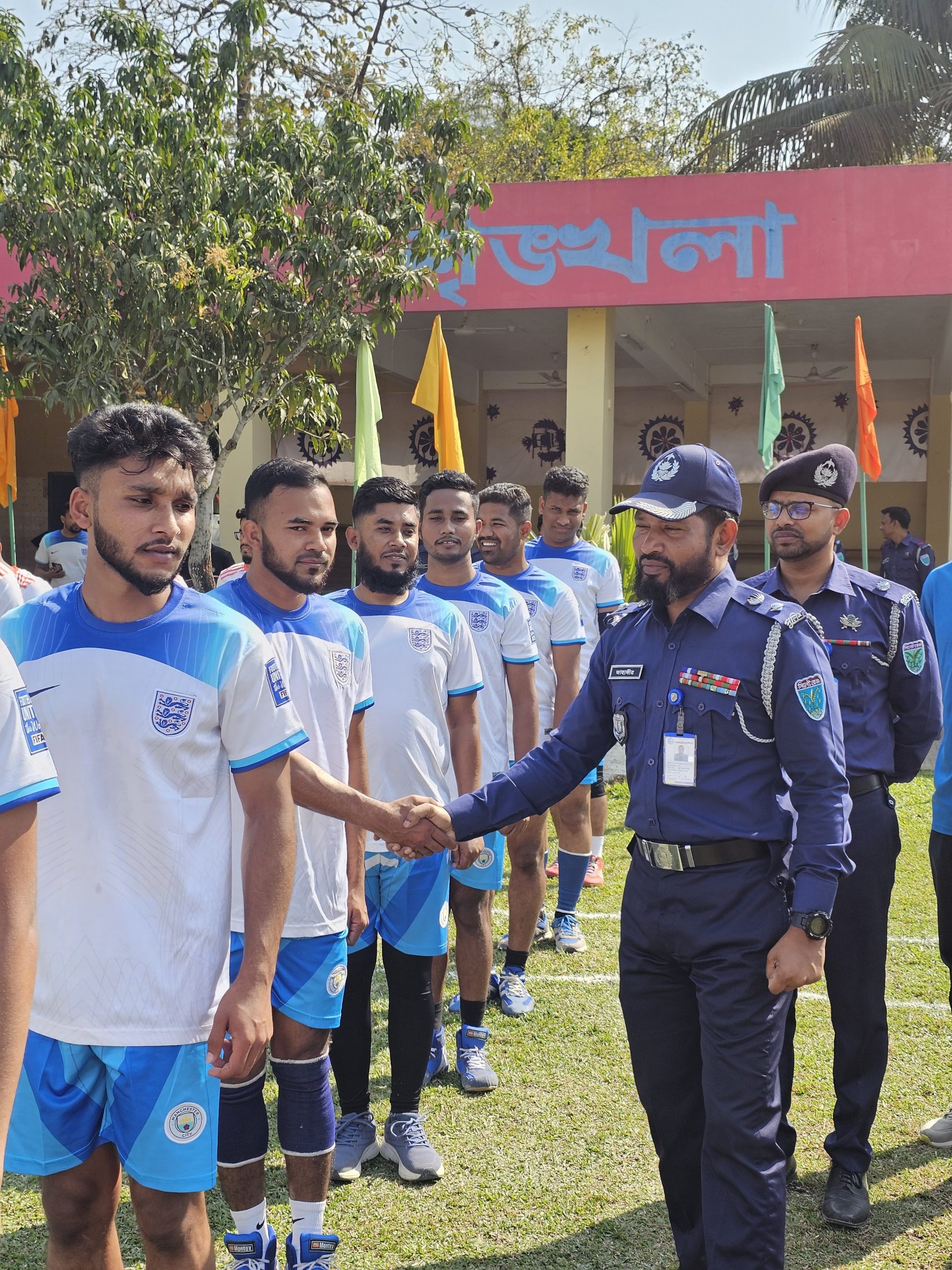 মৌলভীবাজারে সিলেট রেঞ্জ পুলিশ কাবাডি প্রতিযোগিতা উদ্বোধন